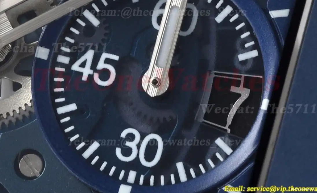 Blue Square RU HUB1280A Skeleton SS Unico Dial BBF Cer 42mm Bang 0330